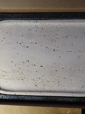 Koville Bathroom Vanity Tray; Natural Marble; 12"x8"; NEW